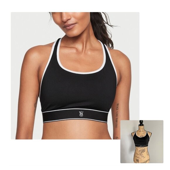 Victoria's Secret VSX The Player Racerback Sport Bra Sz XL - Picture 1 of 8